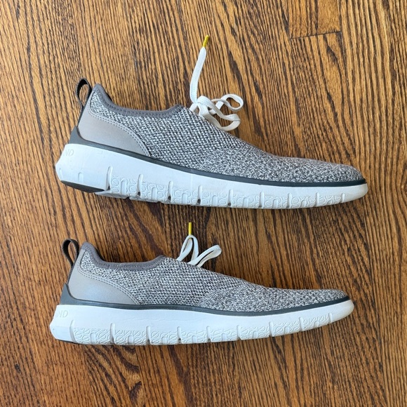 Cole Haan Zerogrand Men’s 11 Gray Knit Sneakers - Picture 4 of 7